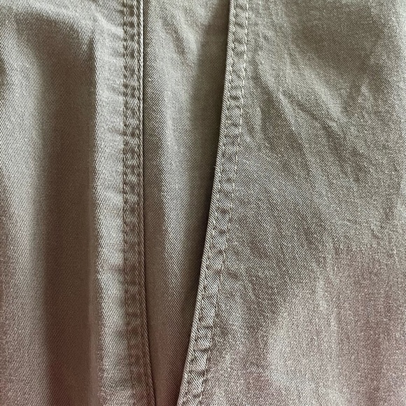 H&M High Waisted Wide Leg Paper Bag Pants Size 10 - Picture 8 of 9